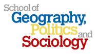 Geography, Politics and Sociology